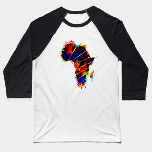 Africa Baseball T-Shirt